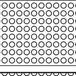 SQ015 MINI SEMIESFERA NEGRA 60X40