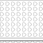 SQ032 MINI CORAZONES NEGRO 60X40
