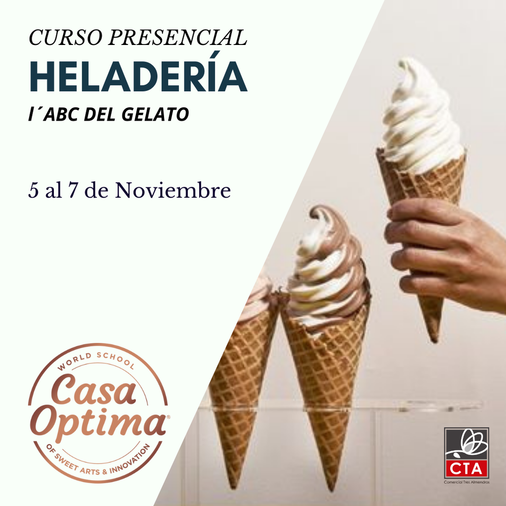 Curso Nivel 1 de heladería  (Noviembre)