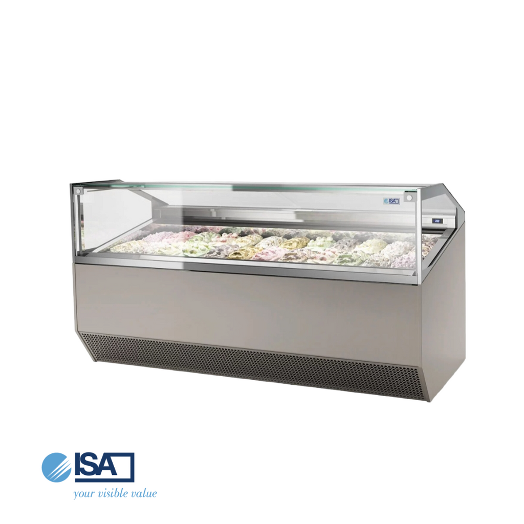 VITRINA PARA HELADOS SUPERCAPRI 24 SABORES - ISA